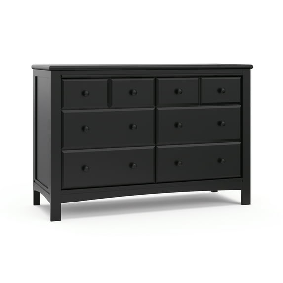 Graco Benton 6 Drawer Nursery Double Dresser, Black