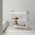 thumbnail interactive-video image 1 of Graco Benton Infant Changing Table with Bonus Water-Resistant Changing Pad, White, 1 of 15
