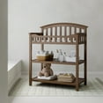 thumbnail interactive-video image 1 of Graco Infant Changing Table with Changing Pad, Hazelnut, 1 of 10