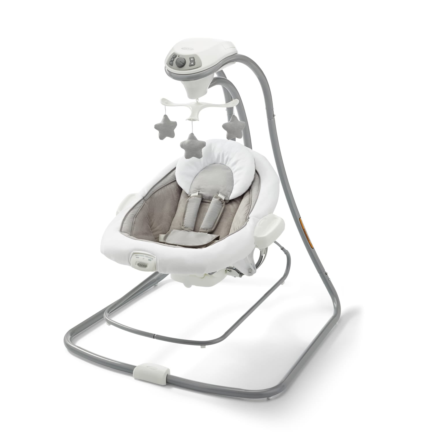 graco グレコ　デュエットスムーススイングアンドロッカー Graco DuetConnect LX Infant Swing and Bouncer, 6 Speed with Music