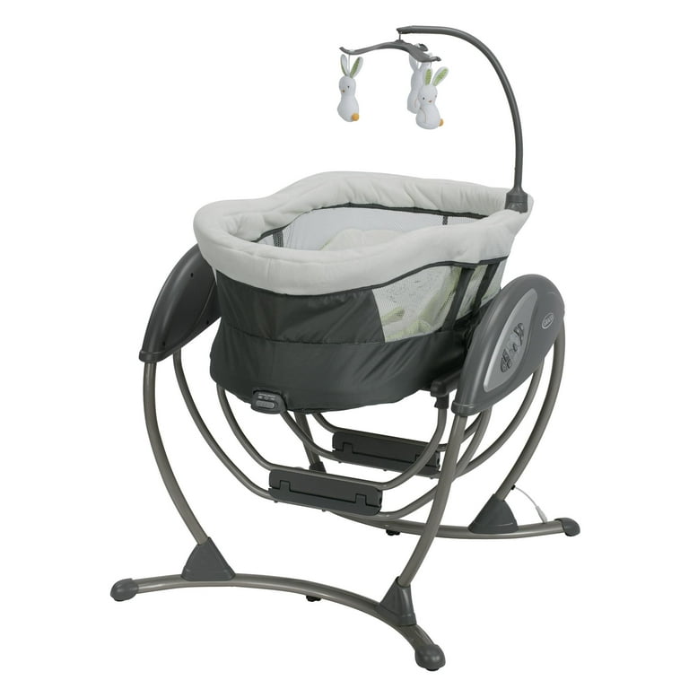 Graco DuoGlider Electric Baby Swing Infant Grey Safe and Comfortable Walmart