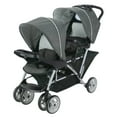 thumbnail interactive-video image 1 of Graco DuoGlider Click Connect Double Stroller, Grey, 1 of 8