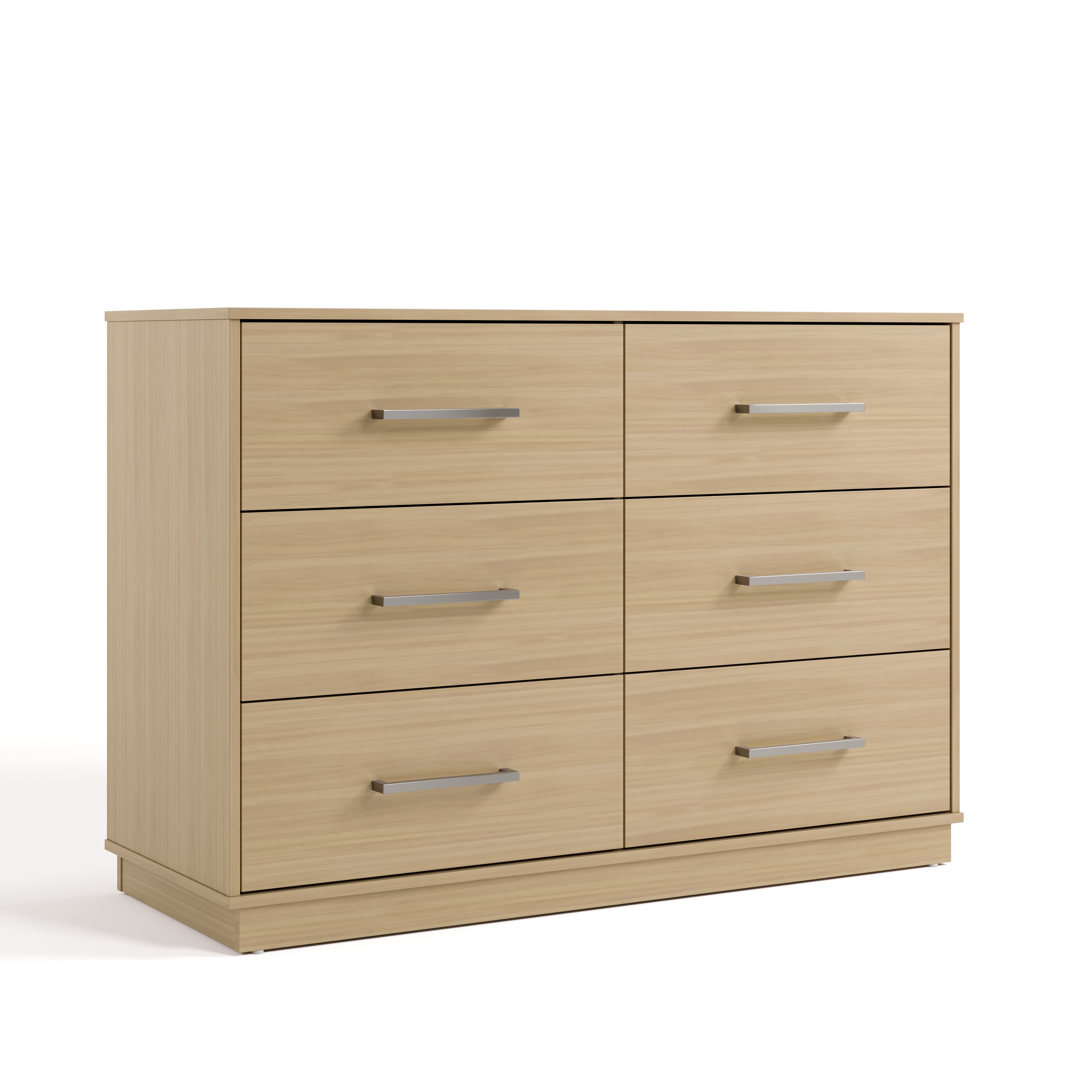 Graco Essentials 6 Drawer Nursery Double Dresser, Driftwood - Walmart.com Graco Essentials 6 Drawer Nursery Double Dresser, Driftwood - Walmart.com