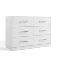thumbnail image 1 of Graco Essentials 6 Drawer Nursery Double Dresser, White, 1 of 11
