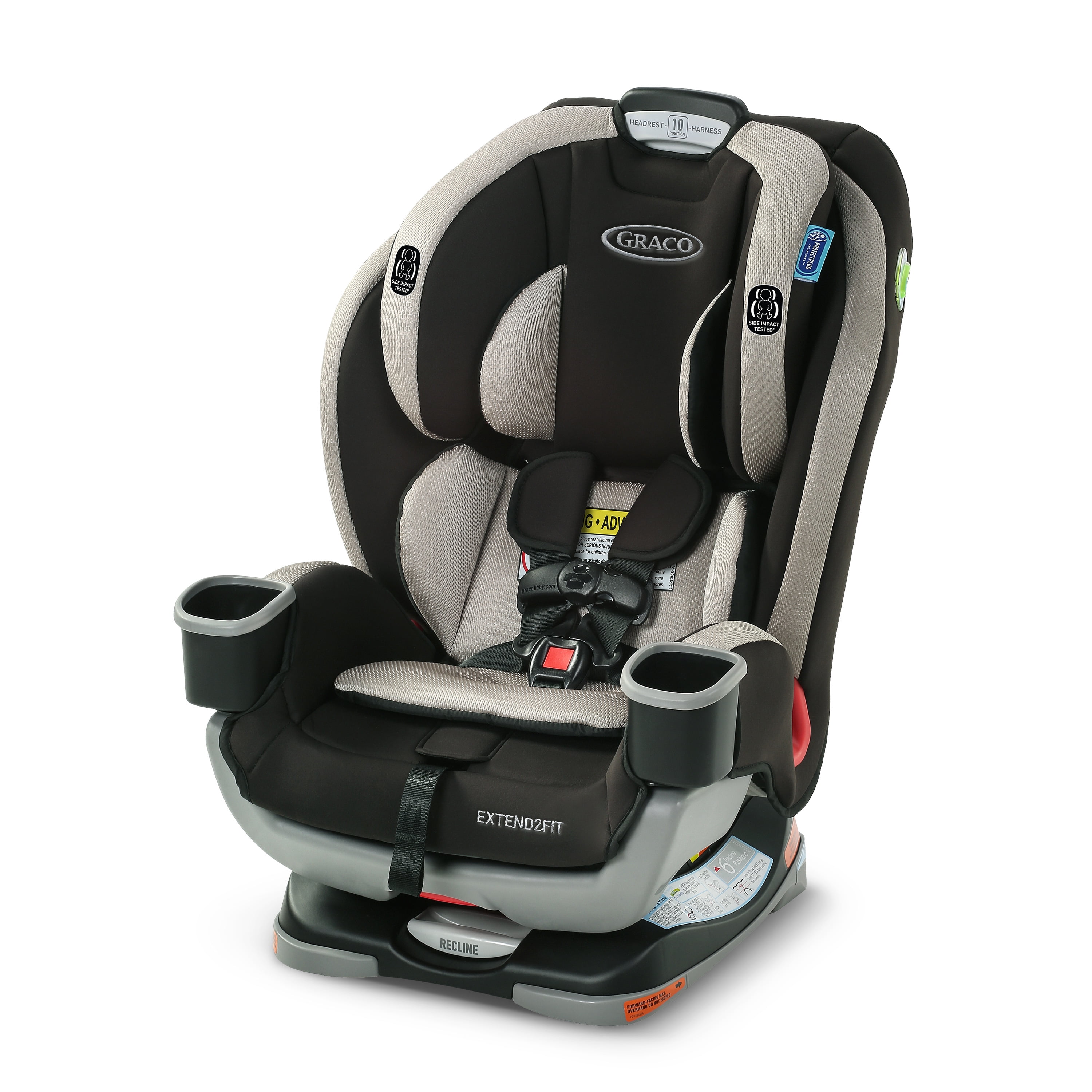 Graco Extend2Fit 3-in-1 Car Seat, Stocklyn, 1 Count