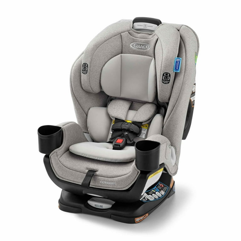 Graco Extend2Fit 3-in-1 Car Seat, Ashten, Grey
