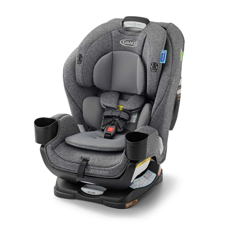 Graco Extend2Fit 3-in-1 Car Seat, Cullen, Grey - Walmart.com