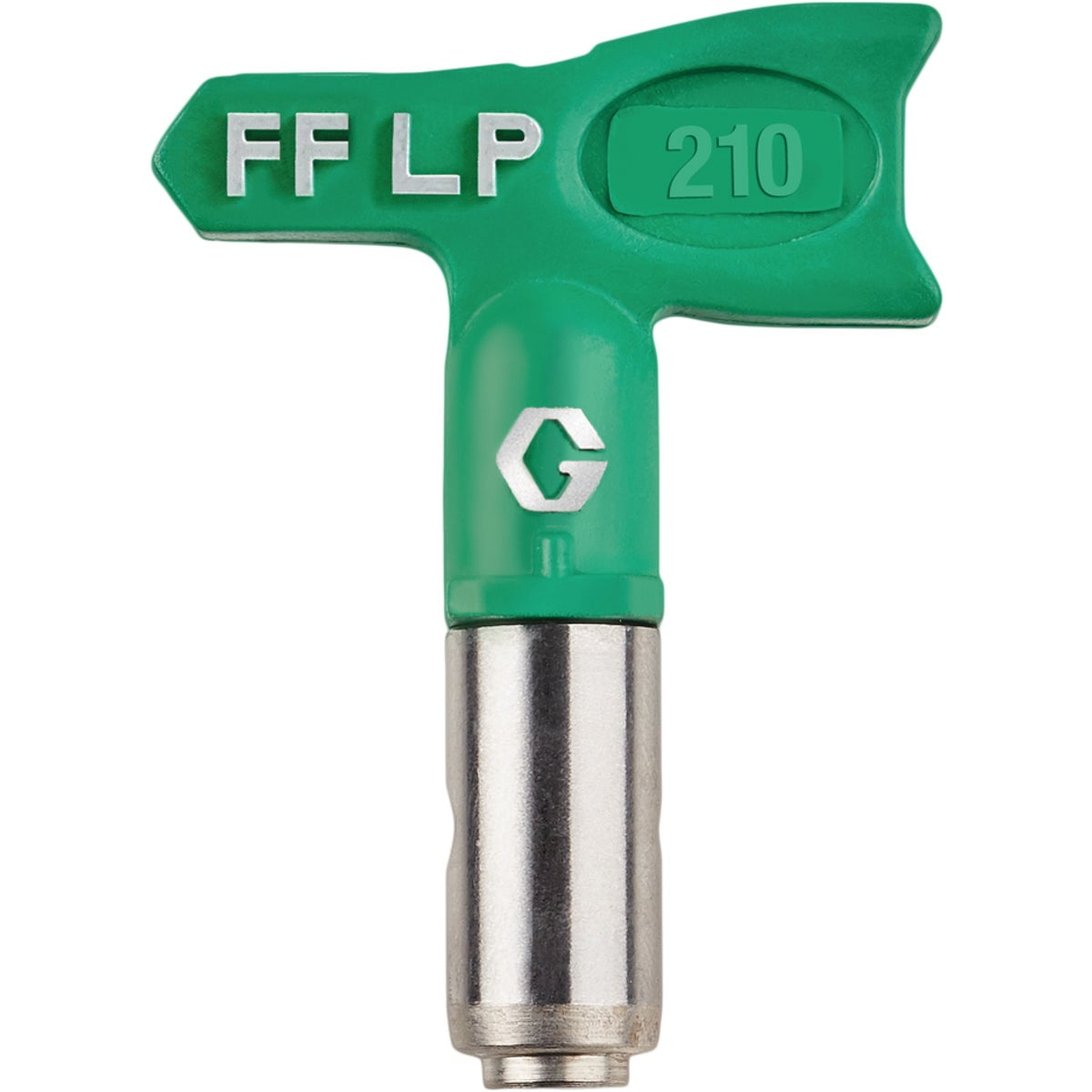 Green FFLP 210 Airless Spray Gun Tip with SmartTip Technology