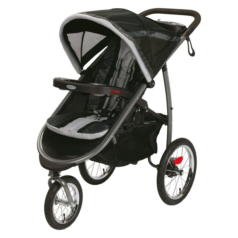 Graco FastAction Fold Jogger Stroller with Quick Connect and Large Storage,  37 lbs, Gotham