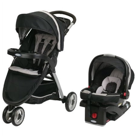 Graco FastAction Fold Sport Click Connect Travel System Pierce Travel System