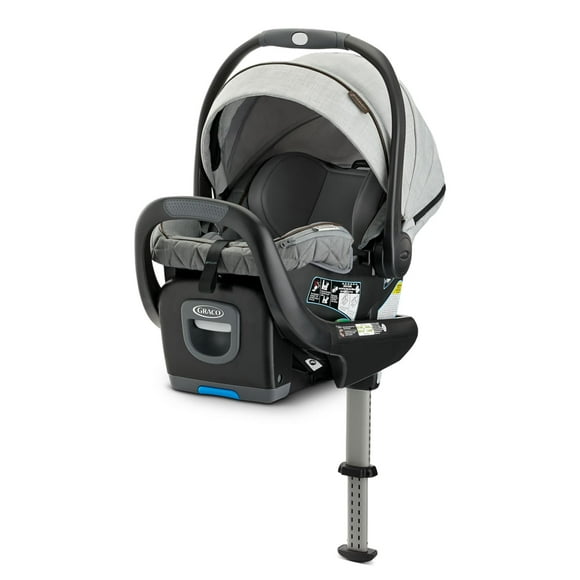 Graco Premier SnugRide SnugFit XT Infant Car Seat with Load Leg Technology, Midtown Grey