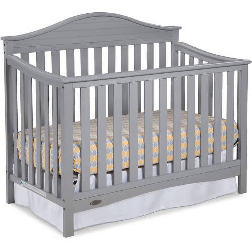 Graco Harbor Lights Convertible Baby Crib, Pebble Gray