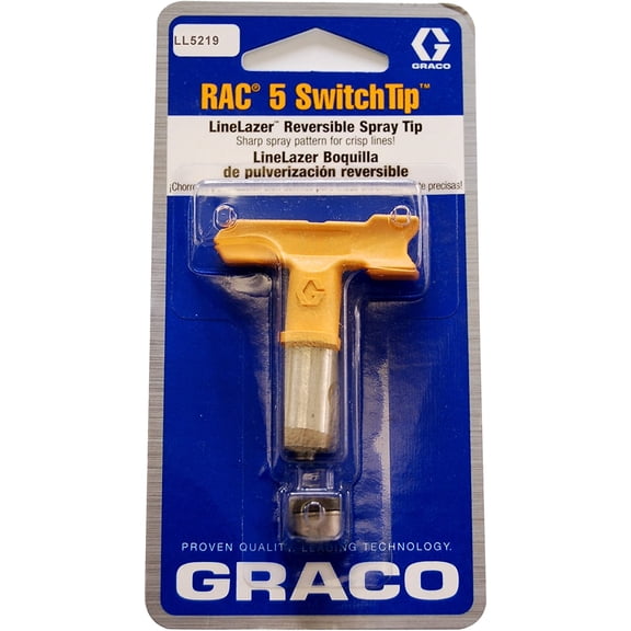 Graco #LL5-219 LineLazer RAC 5 SwitchTip - 0.019 inches (orifice size) - for 2 inch Line Width - LL5219