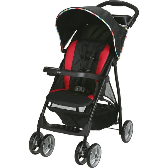 Graco LiteRider LX Lightweight Stroller, Red