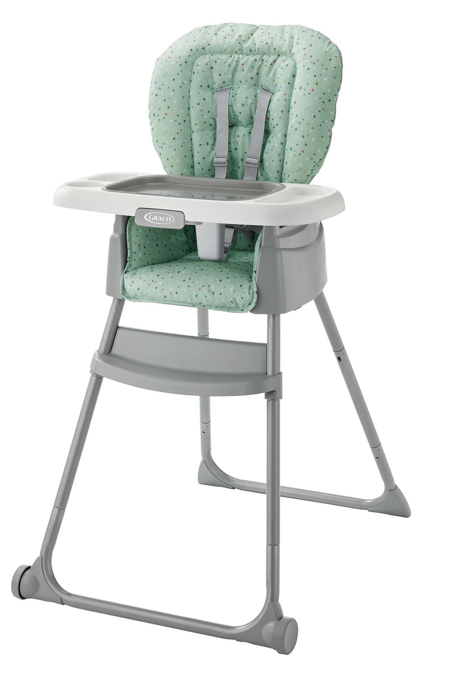 Graco Made2Grow 5-in-1 Infant Toddler High Chair, Terrazo, 17.55 lbs