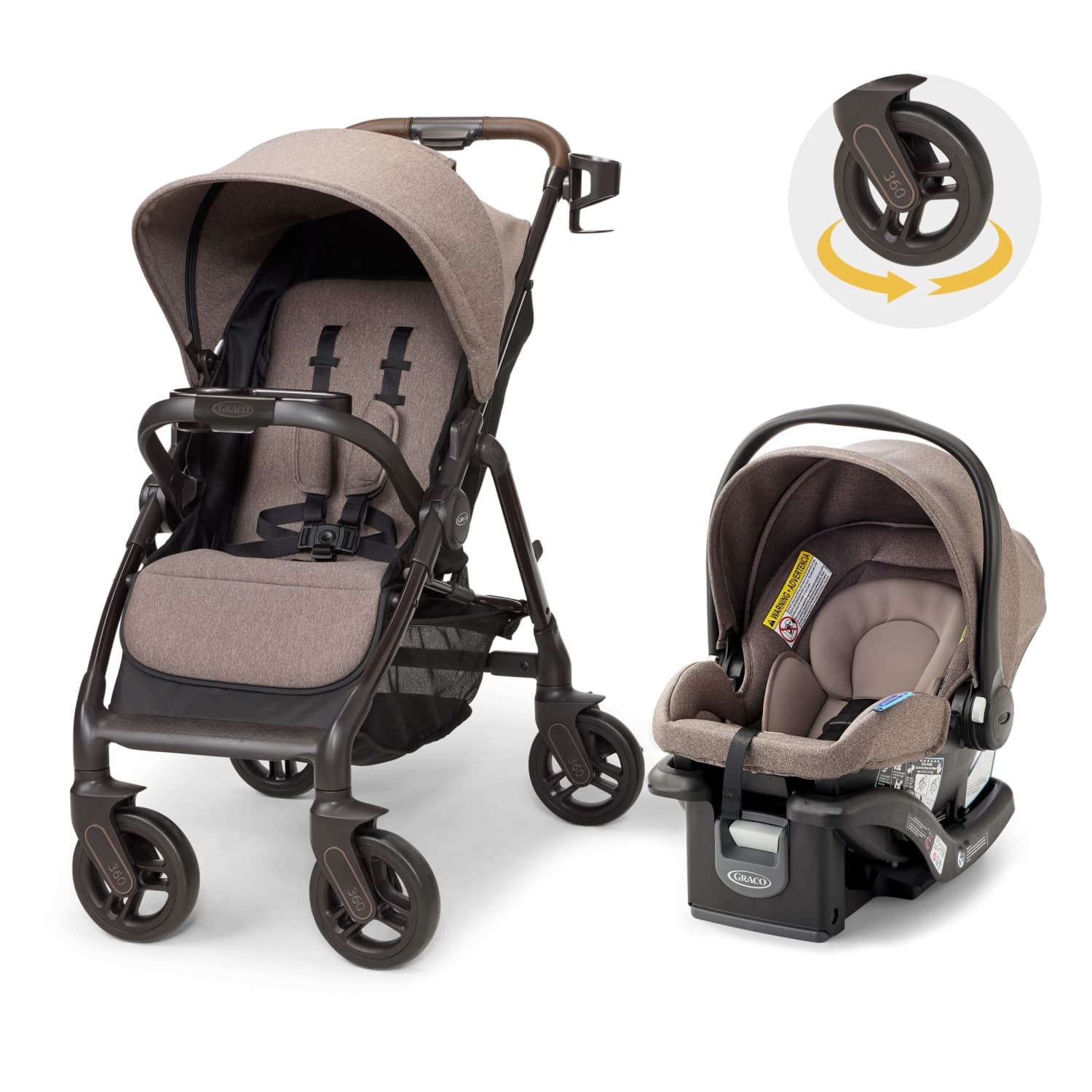 Graco Merge Travel System, Sable