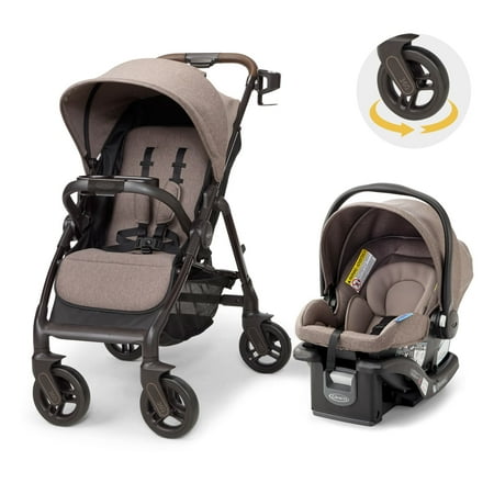 Graco Merge 360 Travel System, Sable, Brown