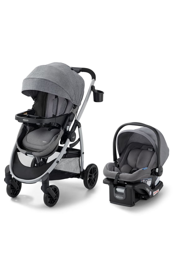 Modes Pramette Travel System - Ellington Grey, 3-in-1 Stroller System