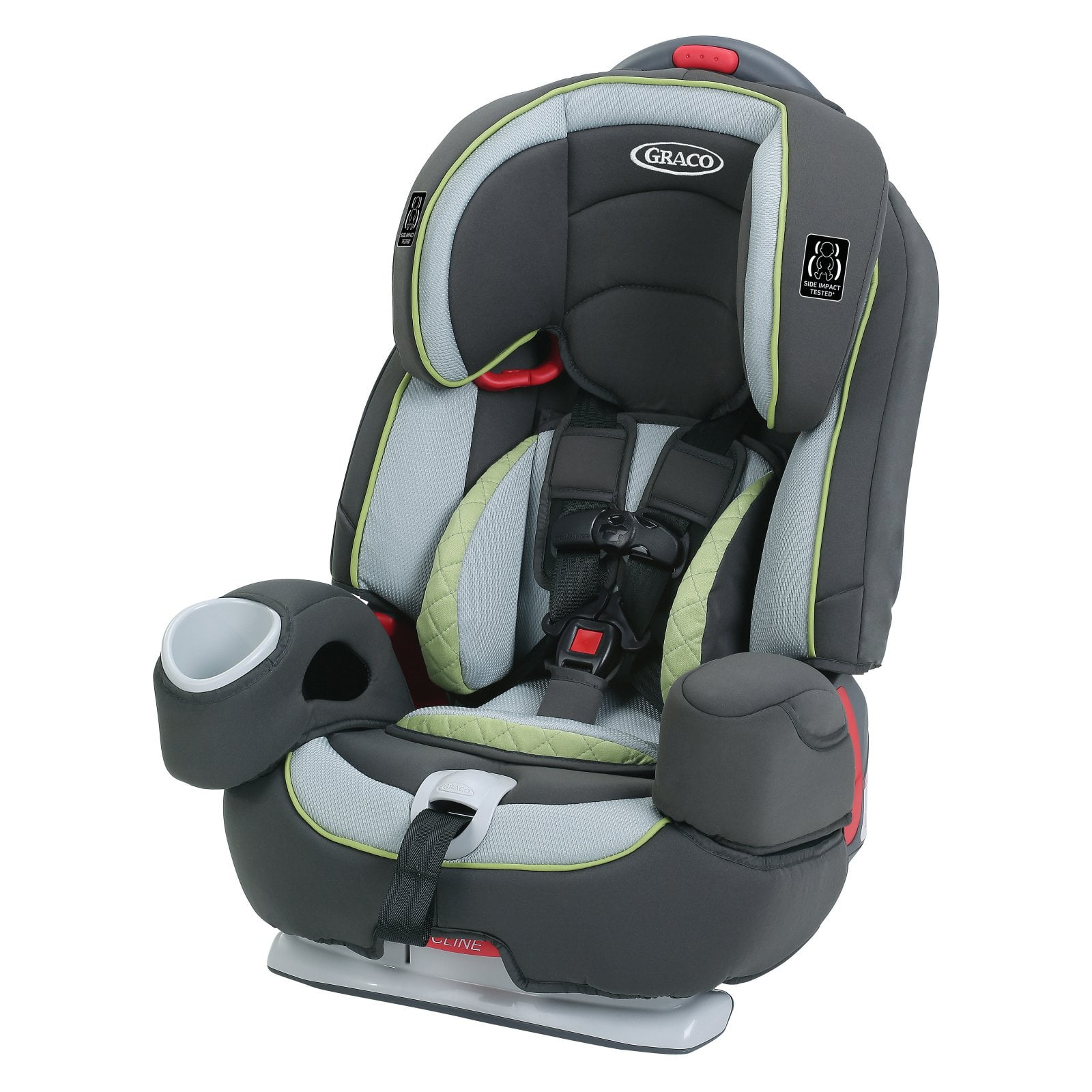 Graco Nautilus 80 Elite 3in1 Harness Booster Car Seat Go Green