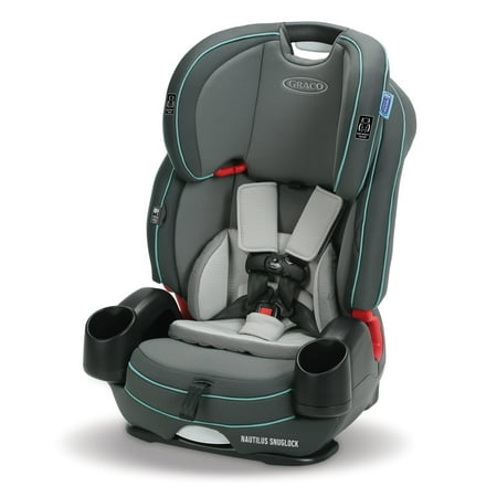 Graco Nautilus SnugLock 3-in-1 Harness Booster, Kanai, Unisex