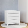 thumbnail image 1 of Graco Noah 3 Drawer Infant Diaper Changing Table Dresser, White, 1 of 10