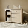 thumbnail image 1 of Graco Olivia 3 Drawer Combo Dresser, Driftwood, 1 of 10