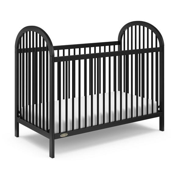 Graco Olivia 3-In-1 Convertible Baby Crib, Black