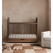 Graco Olivia 3-In-1 Convertible Baby Crib with Drawer, Hazelnut