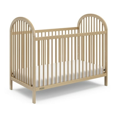 Graco Olivia 3-in-1 Convertible Baby Crib, Driftwood