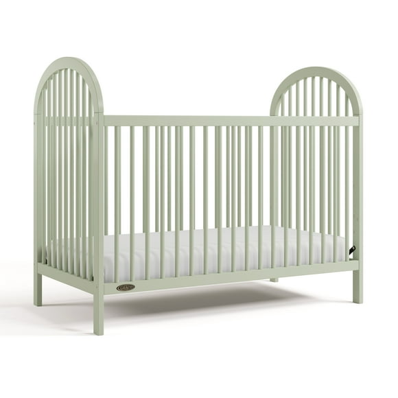 Graco Olivia 3-in-1 Convertible Baby Crib, Sage