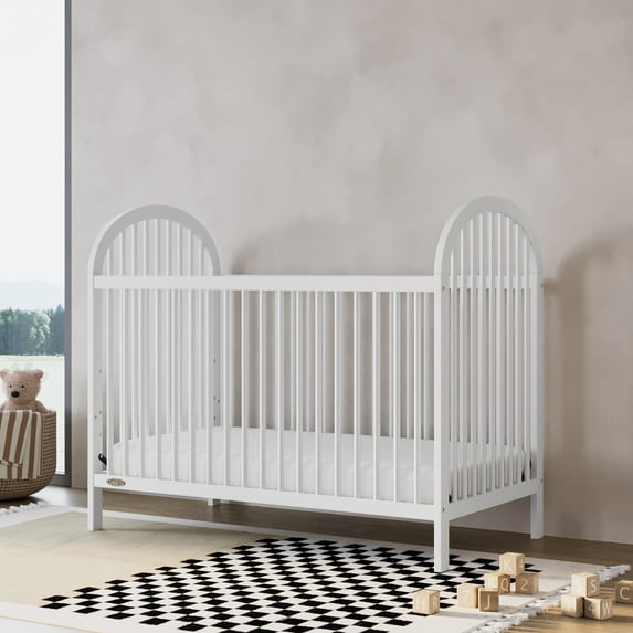 Graco Olivia 3-in-1 Convertible Baby Crib, White