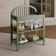 thumbnail image 1 of Graco Olivia Infant Wood Changing Table with Changing Pad, Olive, 1 of 13