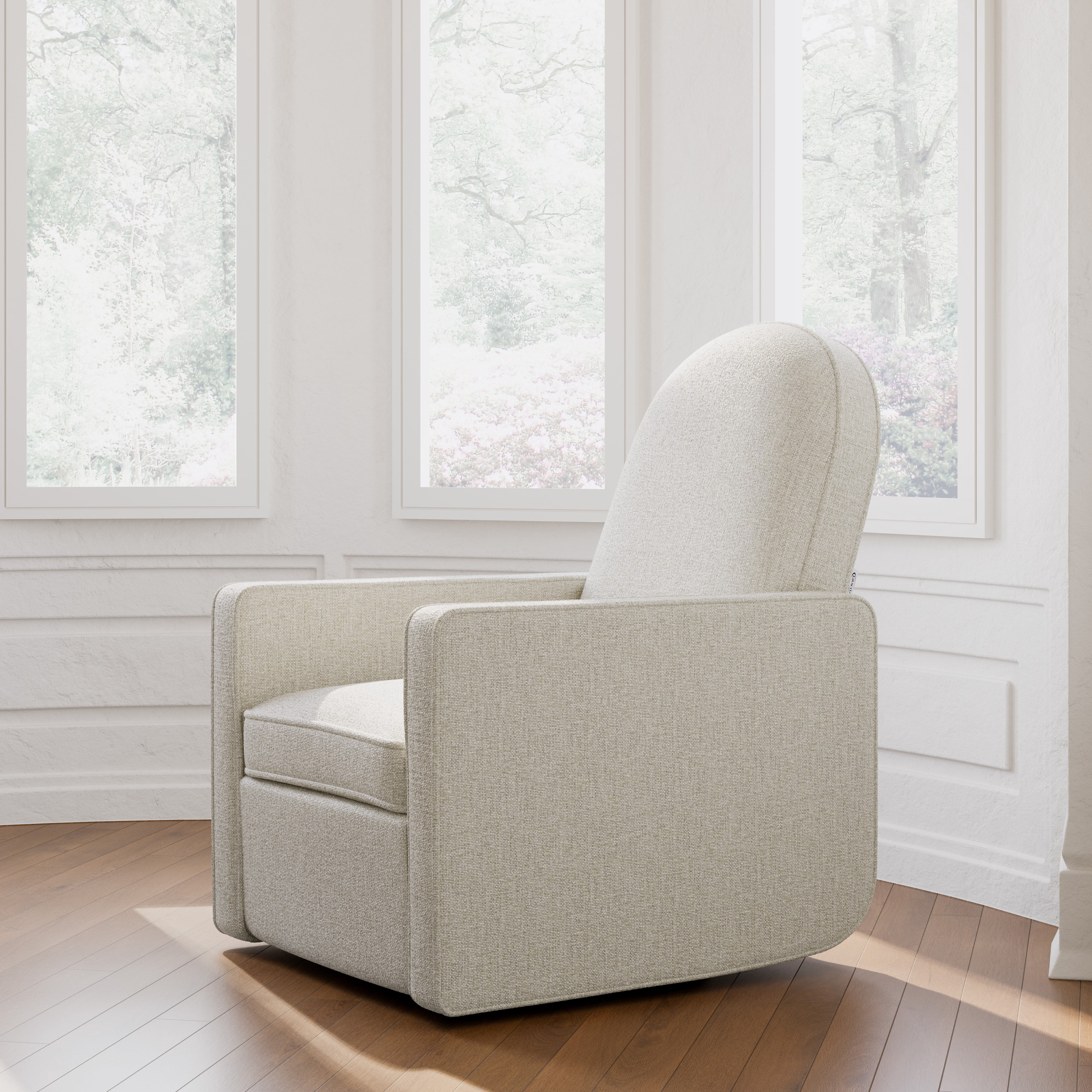 Graco Olivia Nursery Power Recliner Swivel Glider, Dune Basketweave
