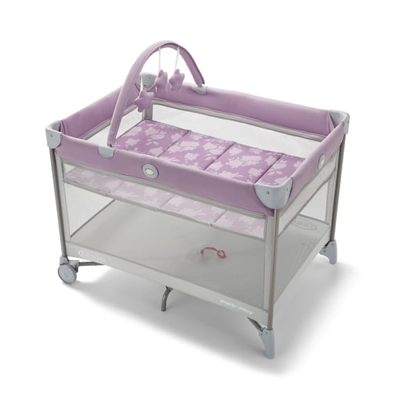 Graco On the Go Zip Playard, Lilac Mod