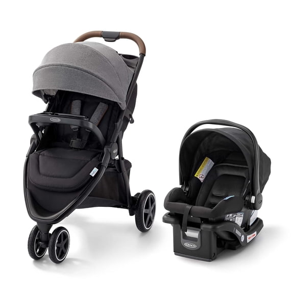 Graco® Outpace™ All-Terrain Travel System, Briggs, Black