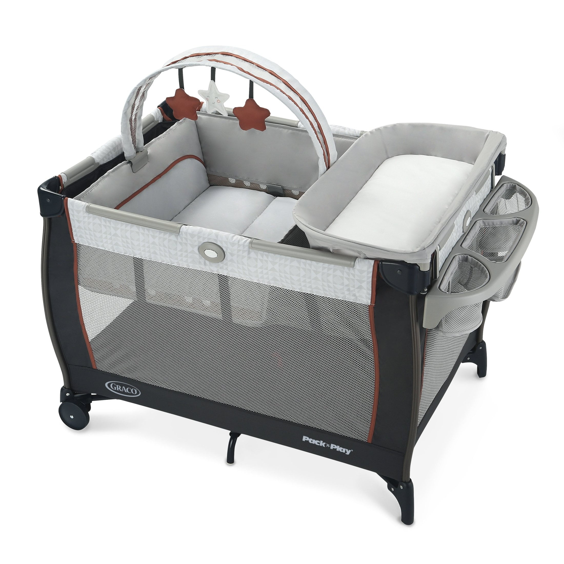 Graco Pack ‘n Play Anywhere Dreamer Infant Playard, Marlo, Unisex
