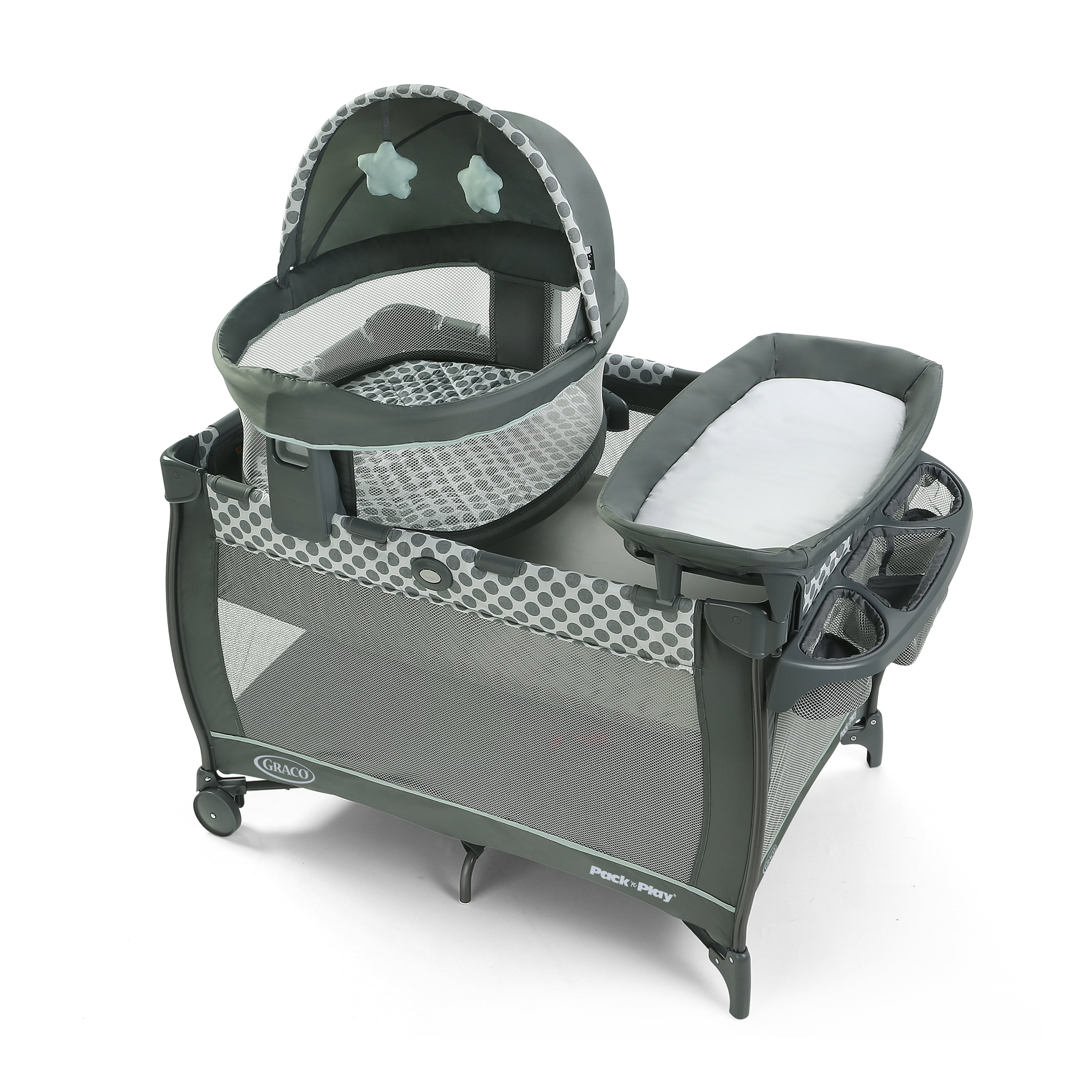 Pack and play 2025 bassinet combo