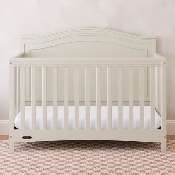 Graco Paris 4-in-1 Convertible Baby Crib, Frosted Oat