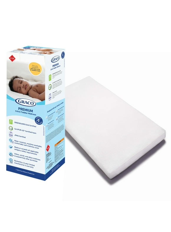 Foam Crib & Toddler Mattresses in Crib and Baby Mattresses