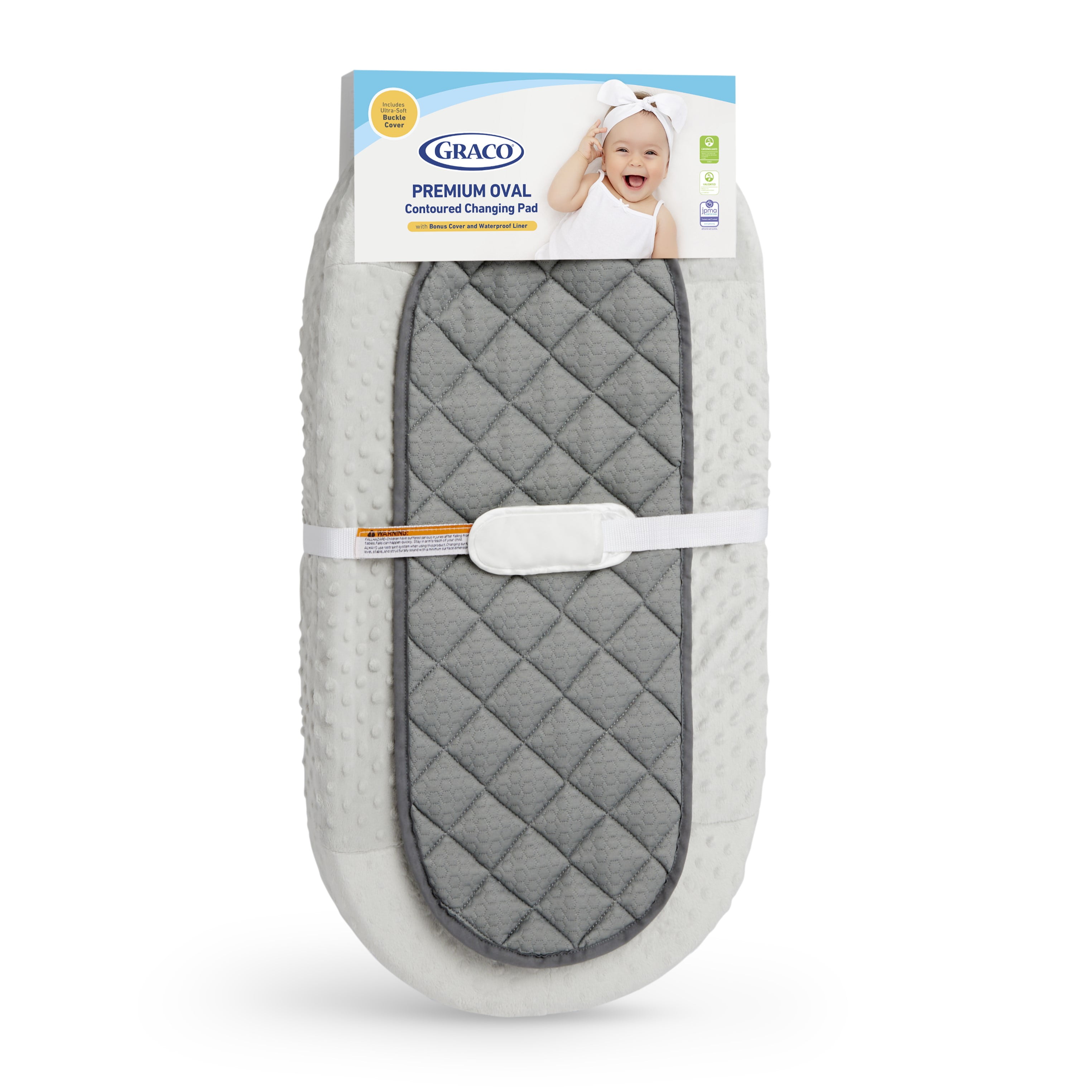 Graco Premium Oval Contoured Changing Pad