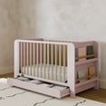 thumbnail image 1 of Graco Read-with-Me 4-in-1 Convertible Baby Crib with Drawer, Blush with Driftwood, 1 of 15