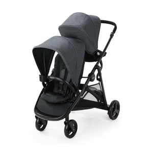 Graco Ready2Grow 2.0 Double Stroller, Black