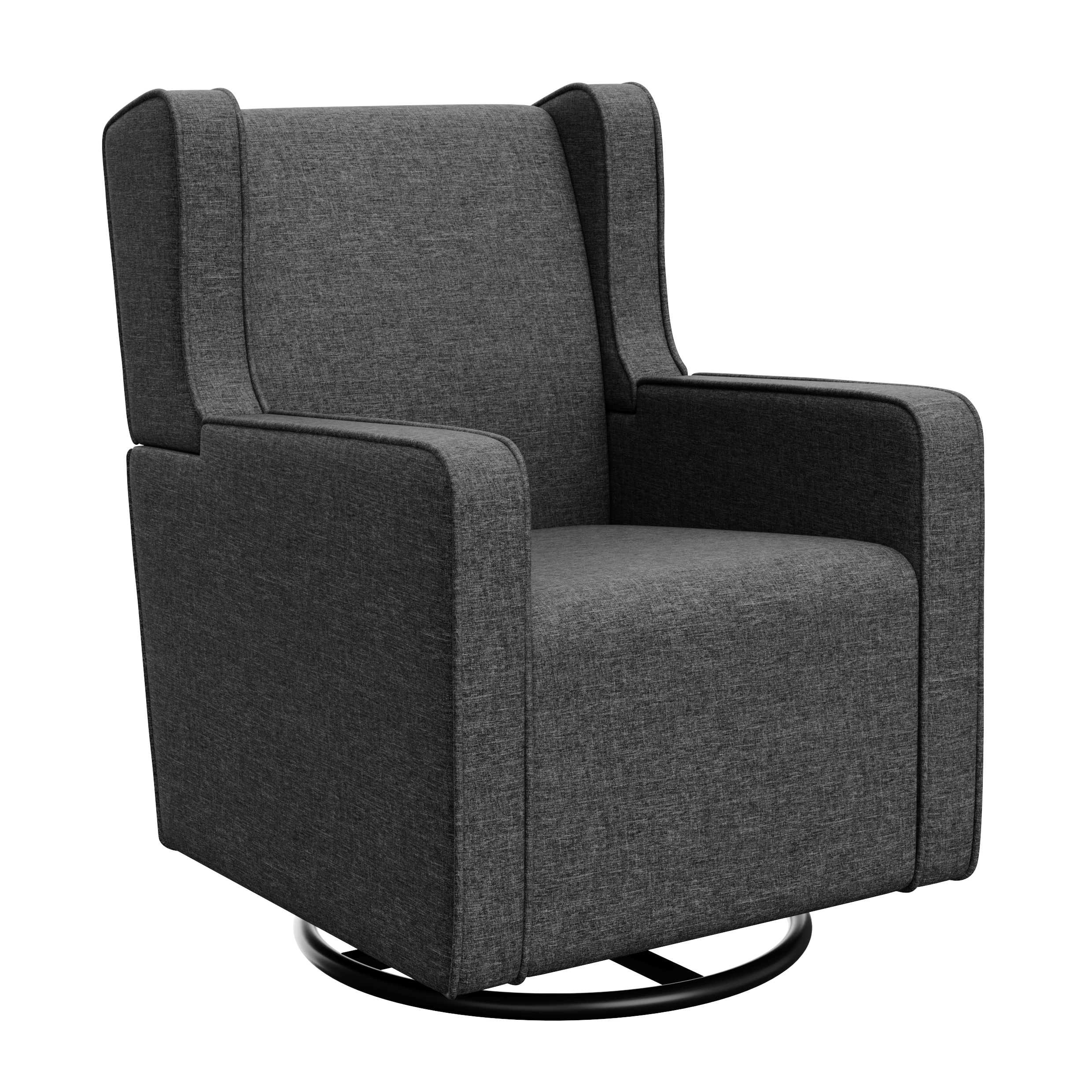 Graco Remi Upholstered Swivel Glider Night Sky - image 1 of 6