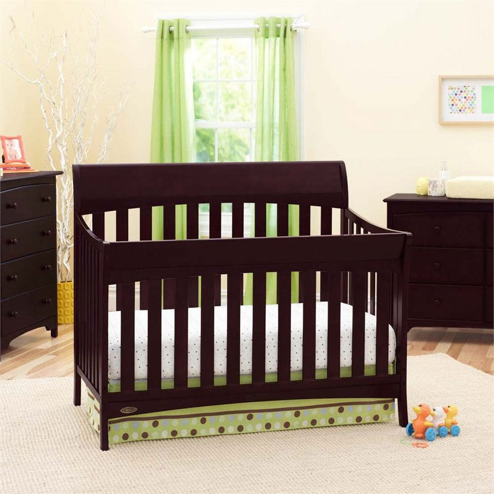 Graco Rory 5in1 Convertible Crib in Espresso