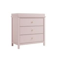 thumbnail image 1 of Graco Sasha 3 Drawer Dresser with Infant Changing Topper, Blush, 1 of 6