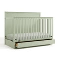 thumbnail image 1 of Graco Sasha 5-in-1 Convertible Baby Crib with Drawer, Sage, 1 of 12