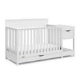 Graco Shiloh Convertible Baby Crib and Changer, White