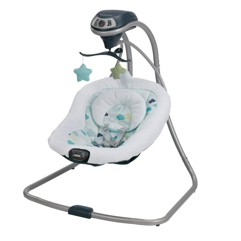 Graco baby swing green light cheap blinking