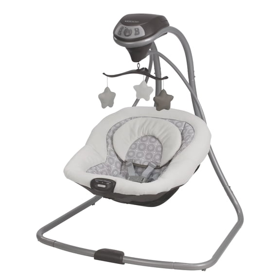 Graco Simple Sway Baby Swing, 5.5 - 30 lb, Abbington