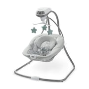 Graco Simple Sway Baby Swing with Plush Seat and Adjustable Speeds, Ivy